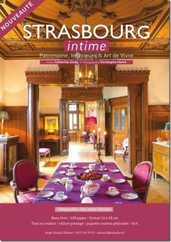 Séance de dédicaces de Catherine Jordy pour Strabourg intime (Ed. Serge Domini)