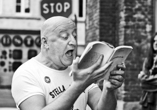 Lecture lumineuse (4-5) : Charles Pennequin invité spécial de l'Ecole d'Architecture de Strasbourg.