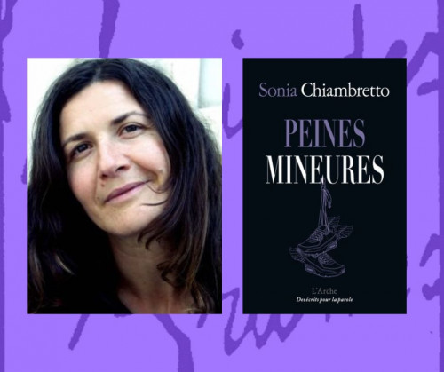 Lecture-Rencontre avec Sonia Chiambretto : Peines mineures (Ed L'Arche)
