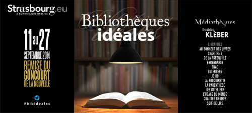 Dans le cadre des Bibliothèques Idéales 2014